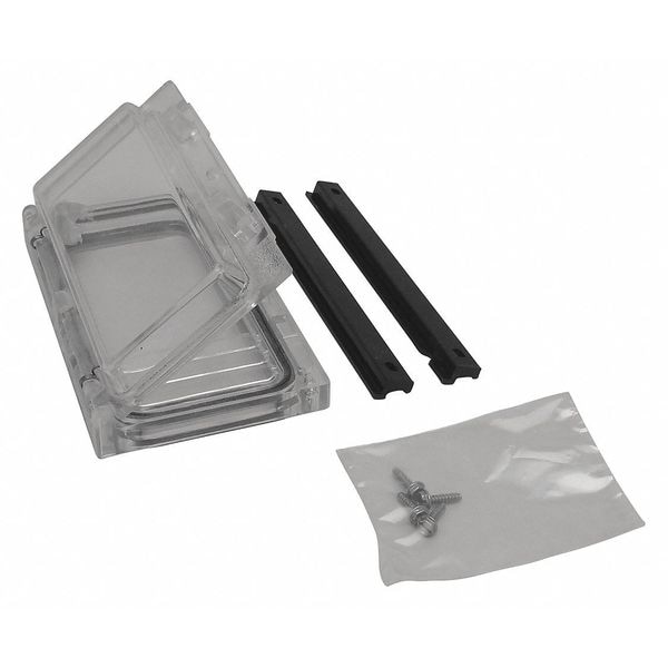 Hoffman Enclosure Window Kit, 5.12in. Hx3.03in. W VMCTHS53 Zoro