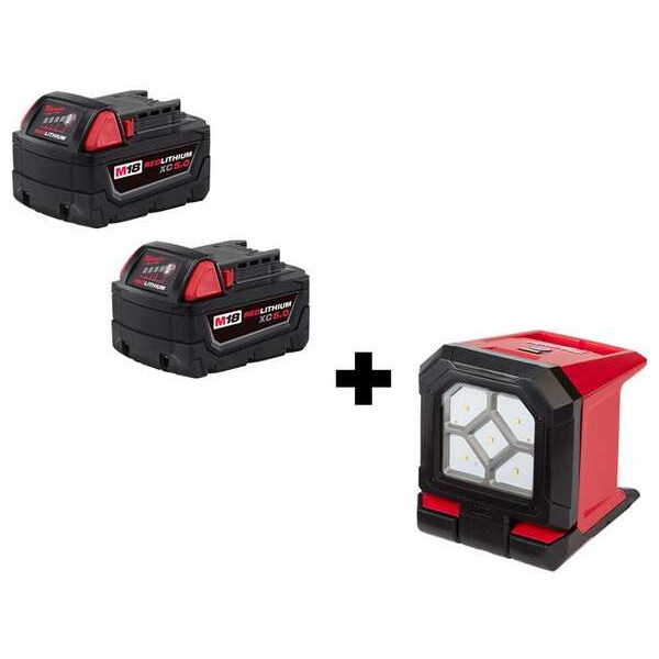 Milwaukee Tool Battery, 6.0 Ah, LiIon 48111852, 236520 Zoro