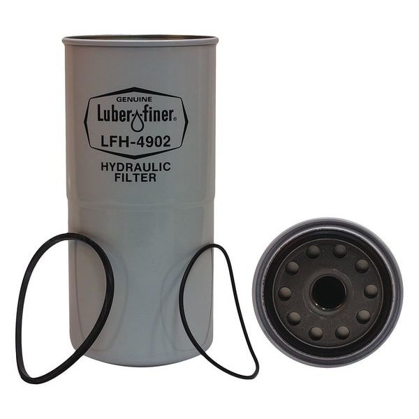 LuberFiner Hydraulic Filter, SpinOn, 113/16in. H. LFH4902 Zoro