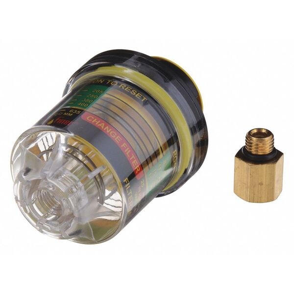 LuberFiner Air Filter Restriction Gauge, Plastic RG4082 Zoro