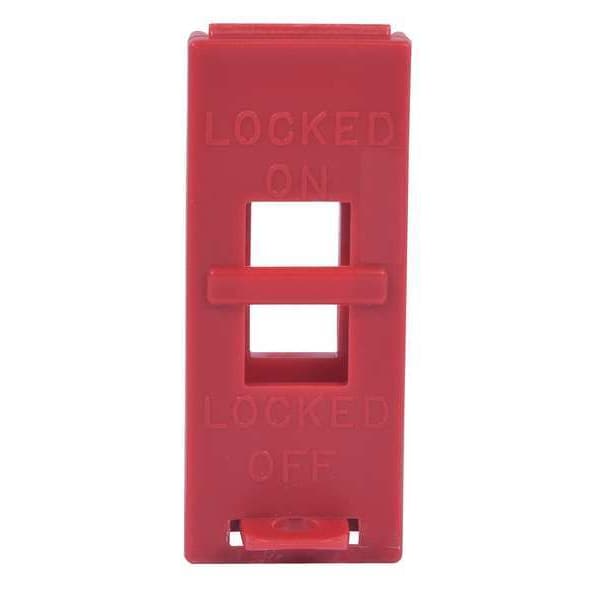 Zing Wall Switch Lockout, Red, 3/8 In. Dia. 6064 | Zoro