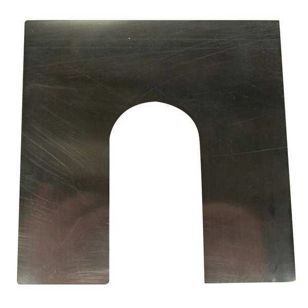 Zoro Select Slotted Shim 8 x 8" x 0.010", Pk20 36D788