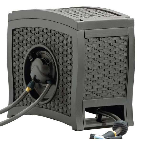 Suncast Free Standing Hose Reel, Resin, 163/4 In. RSW125D Zoro