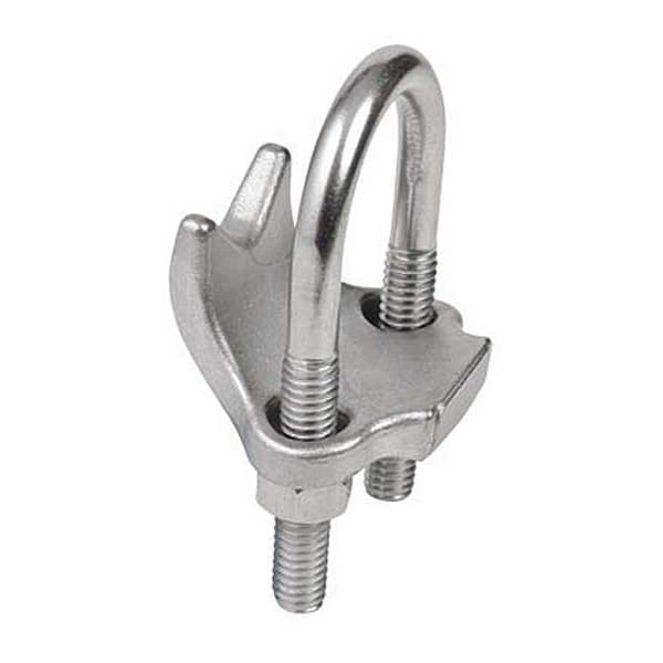 Calbrite Right Angle Beam Clamp, 2 in., 316 SS S62000RA00 Zoro