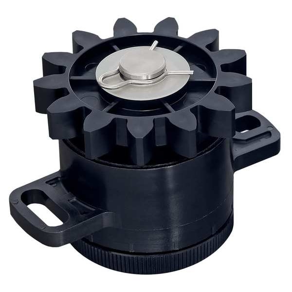 BANSBACH Adjustable Rotary Damper,50 rpm (FRNP2L202G2) Zoro