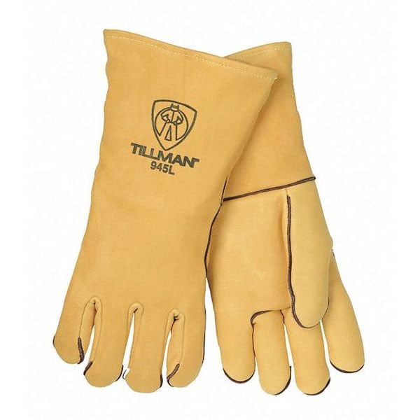 Tillman Stick Welding Gloves, Elkskin Palm, XL, PR 945XL Zoro