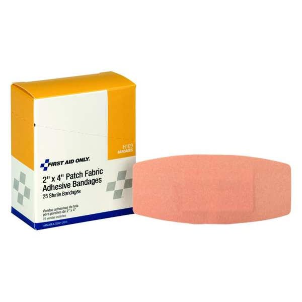 First Aid Only Elbow and Knee Bandage, Plastic, PK25 H109