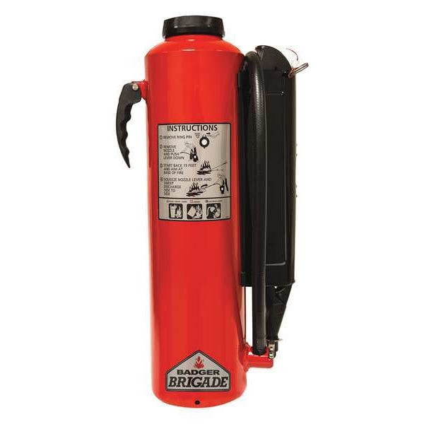Badger Fire Extinguisher, 2A:40B:C, Dry Chemical, 21 lb (B-20-A-HF