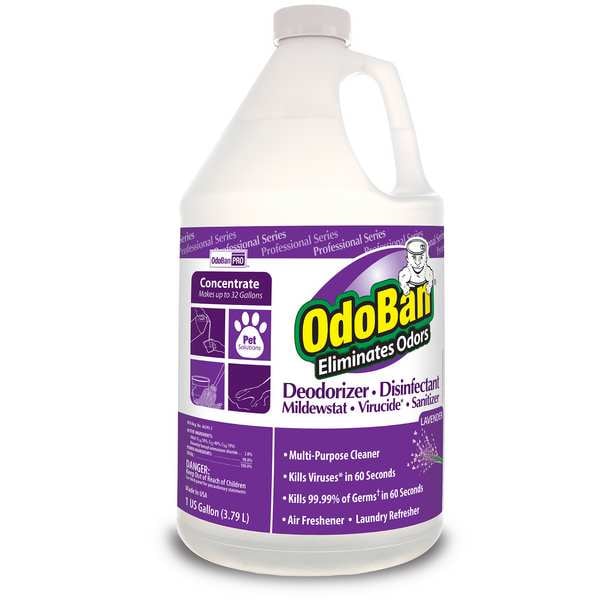 Odoban Odor Eliminator and Disinfectant Jug, 1 gal, Liquid