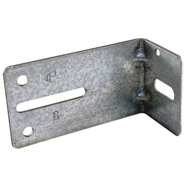 American Garage Door Supply Track Jamb Bracket, Size 09, PK2 JB9 Zoro