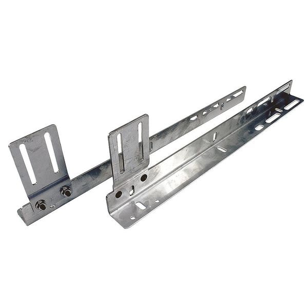 American Garage Door Supply Track Jamb Bracket, SS, 1 to 2 In Door, PR