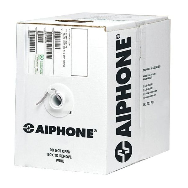 Aiphone 18 AWG 2 Conductor Non-Shielded Wire 1000 ft. 871802P10C