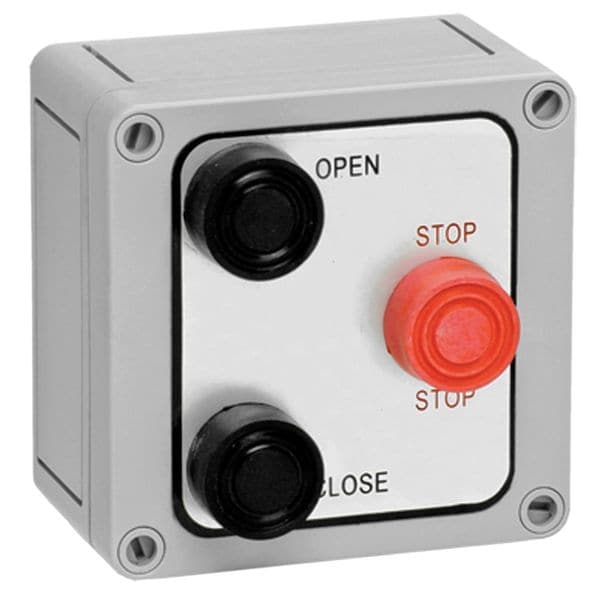 American Garage Door Supply Control Station, 3 Buttons, Nema 4X