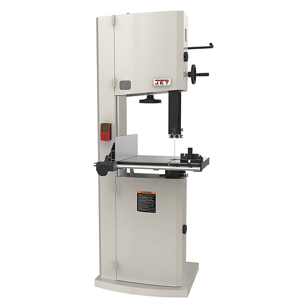 Jet Band Saw, 13" x 51/4" Rectangle, 131/2" Round, 13 in Square, 115