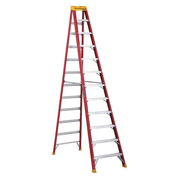 Louisville 12 ft Fiberglass Stepladder L-3016-12