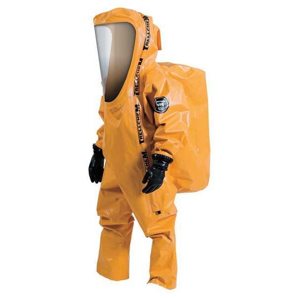 ALPHATEC Encapsulated Suit, Level A, Rear Entry, M