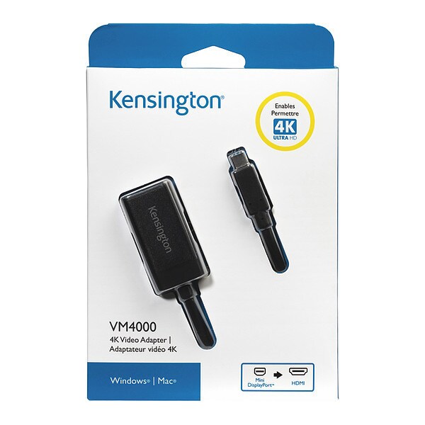 Kensington Mini DisplayPort to HDMI 4K Adapter 33985 Zoro