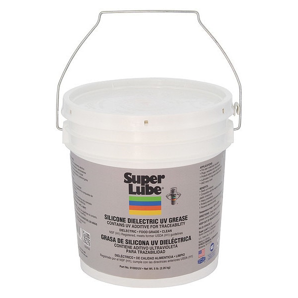Super Lube Silicone Dielectric UV Grease, 5 lb. 91005/UV Zoro