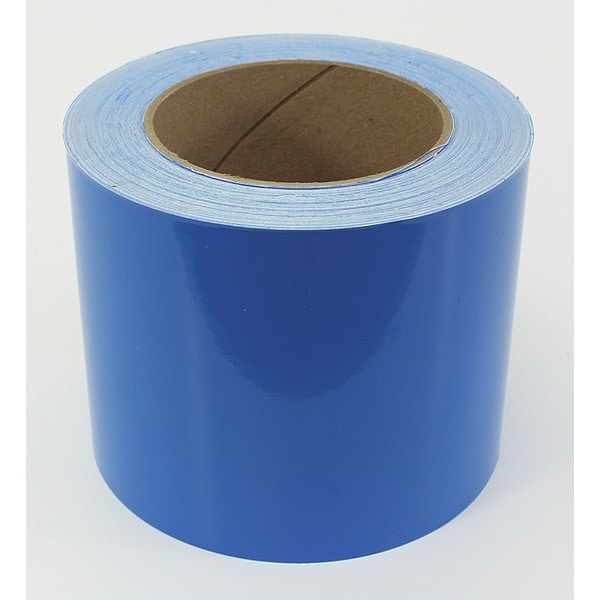 Visual Workplace Floor Marking Tape Indust, 4"x100', Blue 255004100