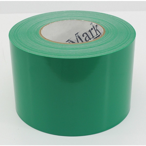 Visual Workplace Floor Marking Tape HP, 4"x100', Green 253004100614