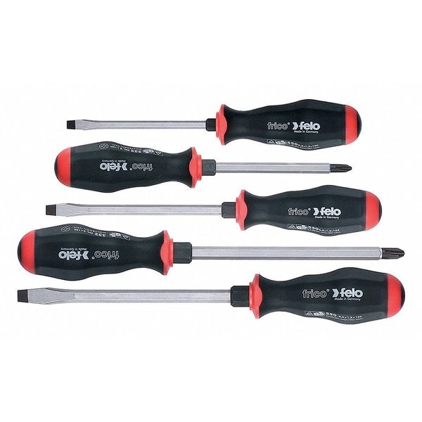 Felo Screwdriver Set, 5 pcs 55095248 Zoro