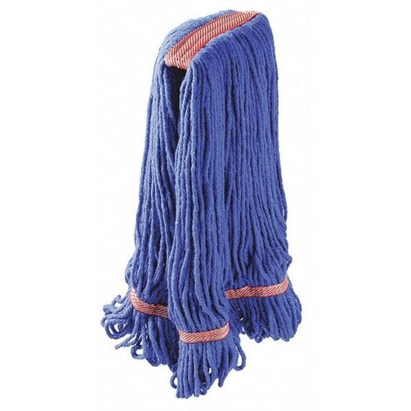 Libman Commercial Wet Mop Head, Blue Blend, Large, PK6 968 Zoro