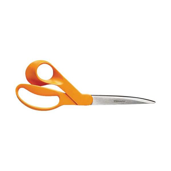 Fiskars Home and Office Scissors, 9" Long, 4.5" Cut Length, Offset