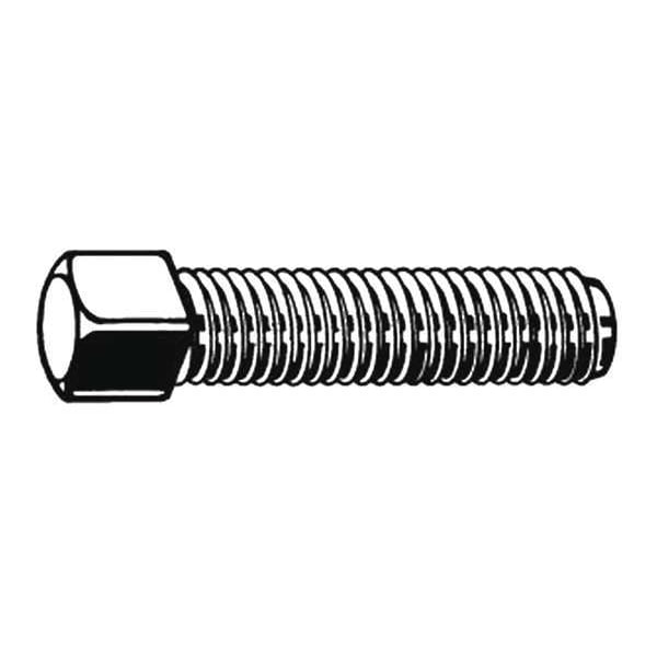 M20 x 120mm Plain Steel Square Head Machine Bolts, 10 pk.