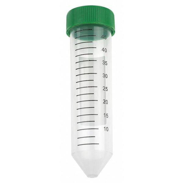 Celltreat Centrifuge Tube, 50mL, Foam Rack, PK300 229422 | Zoro
