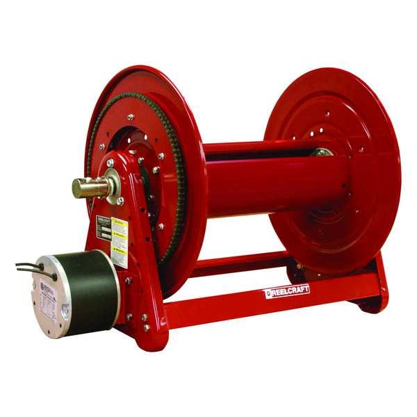 Reelcraft Hose Reel, Motor, 1in dia., 125 ft., 300 psi EB37122 L12D Zoro