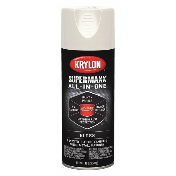 Krylon Rust Preventative Spray Paint, Almond, Gloss, 12 oz. K08950007