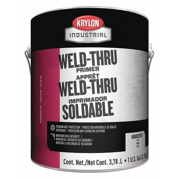 Krylon 1 gal. Red Oxide Primer Oil Primer K0002010116 Zoro