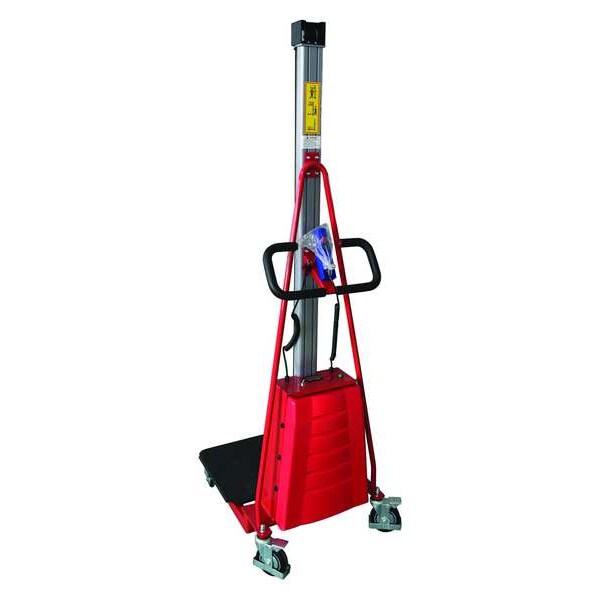 Dayton Manual Platform Lift Trucks, Manual, 220 lb Load Capacity, Push