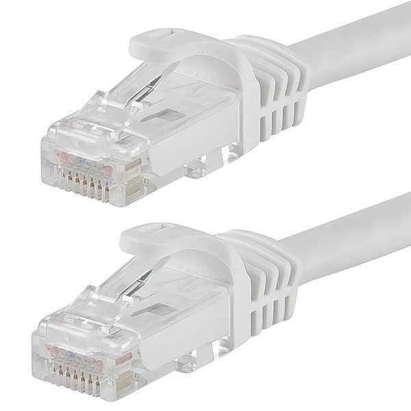 Monoprice Ethernet Cable, Cat 6, White, 14 ft. 9825