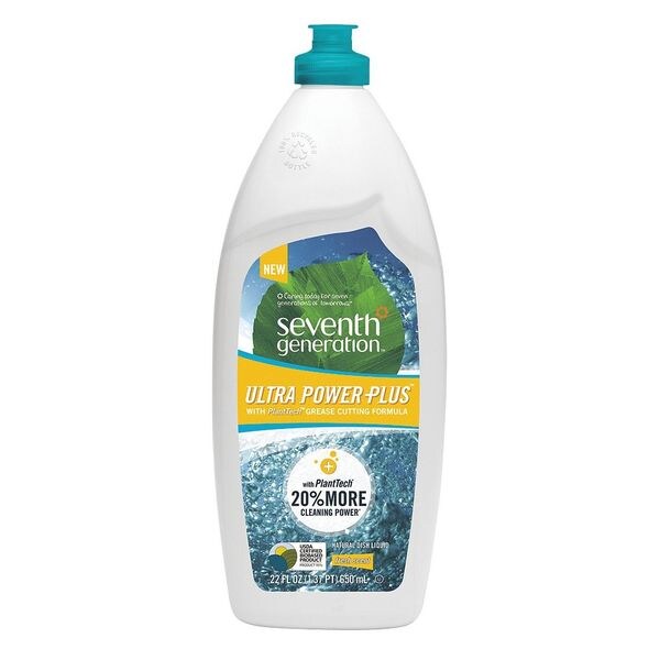 Seventh Generation Dishwashing Detergent, Liquid, Fresh Scent 22928 Zoro