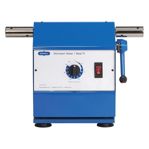 Burrell Scientific Shaker, Wrist Action, Fixed, 220V, 1.8A, 64lb 075