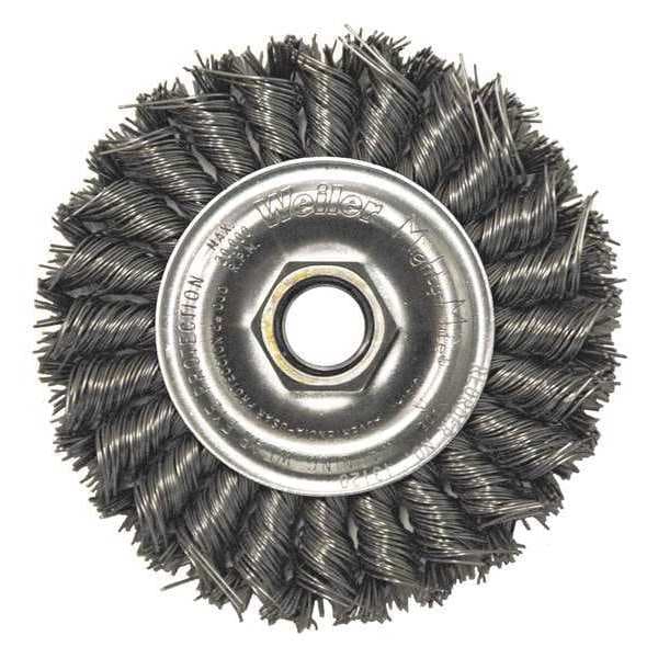 Weiler Standard Twist Wire Wheel 4" Standard 13102 Zoro