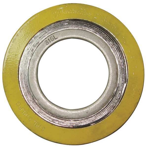 Flexitallic Spiral Wound Metal Gasket, 6 In, 316SS CGI