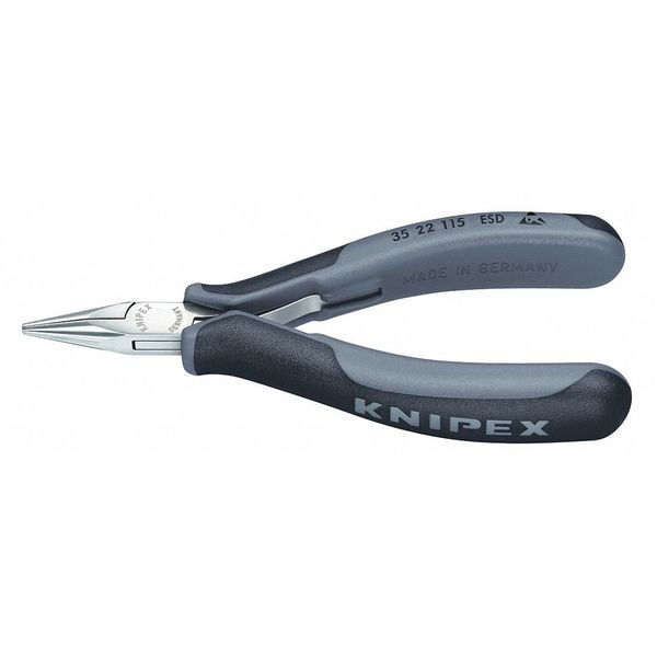 Knipex 4 1/2 in Chain Nose Plier Grip Handle 35 22 115 ESD Zoro