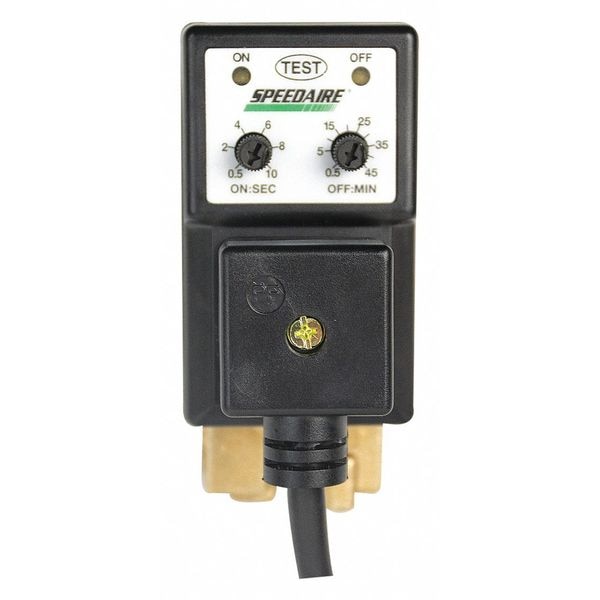 Soupape De Vidange Automatique SPEEDAIRE 13X524 - 100-120V, Connexion 1/4 Pouce, Neuve