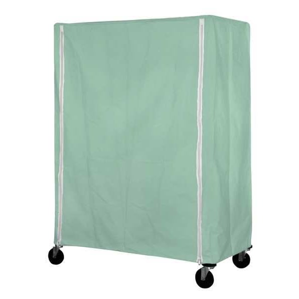 Eagle Group Cart Cover, 36x24x54, Green, Nylon, Zipper CZC