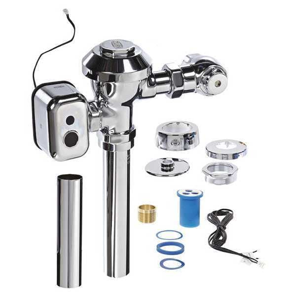 Zurn 1.6 gpf, Toilet Automatic Flush Valve, Chrome, 1 in IPS ZEMS6000