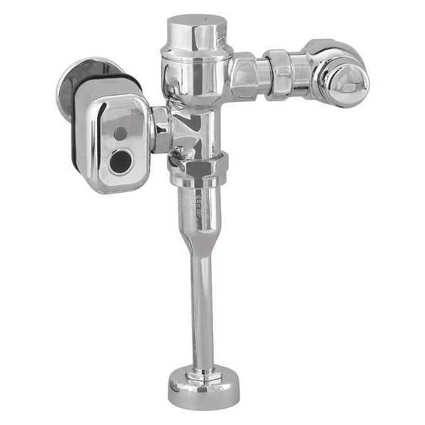Zurn 1.0 gpf, Urinal Automatic Flush Valve, Chrome, 3/4 in IPS ZEMS6203