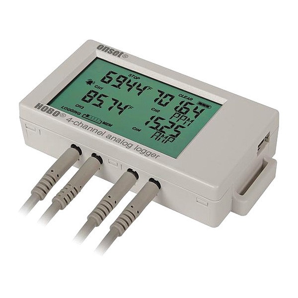 Hobo Analog Data logger 4 Channel (UX120006M) Zoro