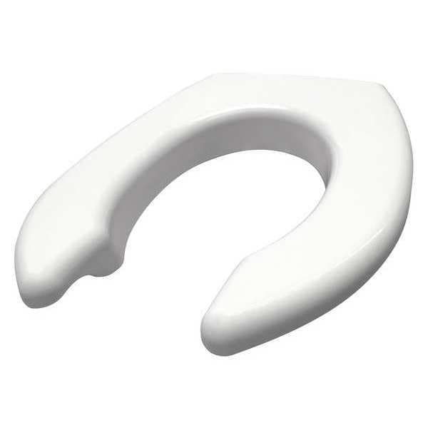 Big John Toilet Seat, Without Cover, ABS plastic, Round or Elongated, White 7W