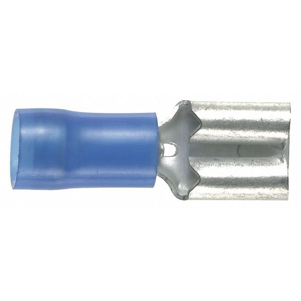 Panduit Female Disconnect,Blue,1614AWG,PK100 (DNF14250C) Zoro