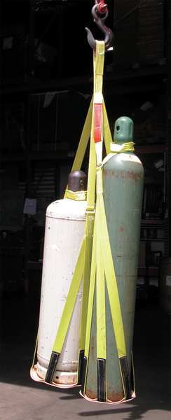Lift-All Gas Bottle Sling, Dual, 1000 lb. GBS2N