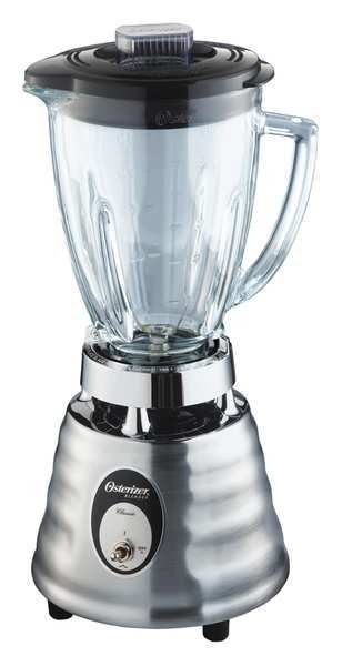 Oster Blender, 2 Speed, 48 oz., Silver 4242-600-NPO