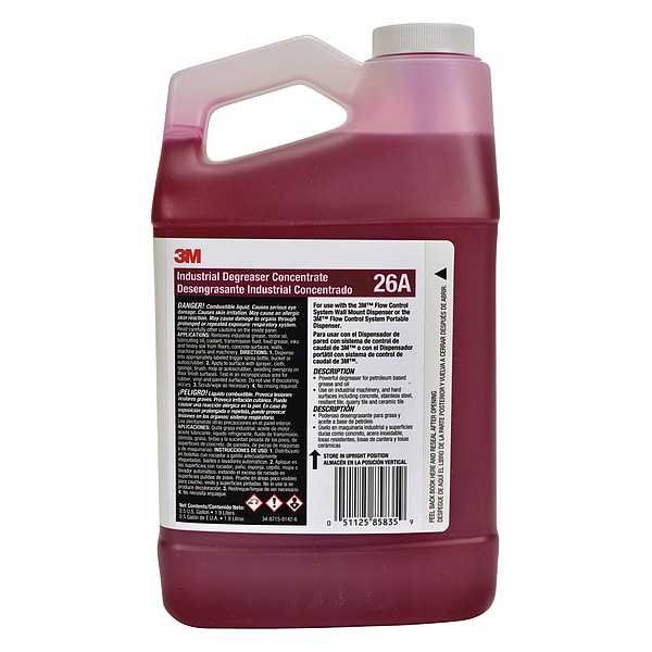 3M Industrial Degreaser, 0.5 gal. Jug 26A Zoro