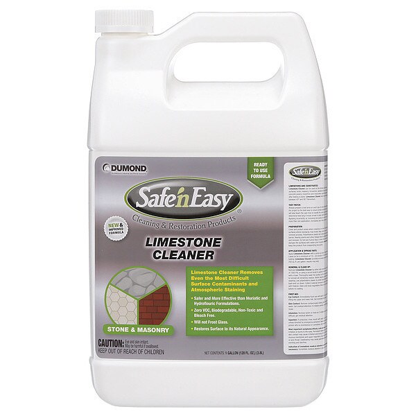 Dumond 10900 64.16 Safe 'n Easy Limestone Cleaner, 1 Gal.